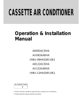 Haier AB122ACBHA Operation and Installation Manual