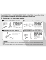 Motorola SCOUT500 Quick start guide