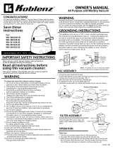 Koblenz WD-380 K2B US Owner's manual