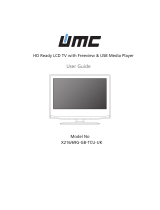 UMC X216/69G-GB-TCU-UK User manual