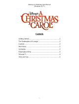 Disney Interactive Studios A Christmas Carol for Nintendo DS User manual