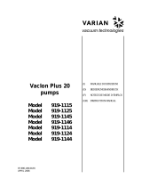 Varian 919-1124 User manual