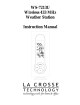 La Crosse Technology WS-7213U User manual