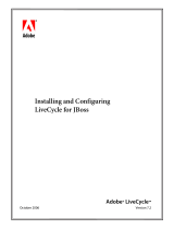 Adobe LiveCycle for JBoss User manual