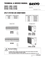 Sanyo CL1852 Technical & Service Manual