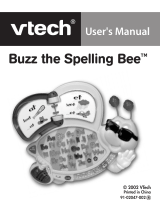 VTech Buzz the Spelling Bee User manual