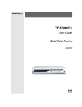 Topfield TF 6700 IRc User manual