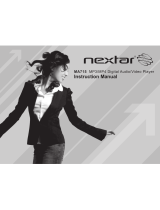 Nextar MA715 - 1 GB Digital Player User manual