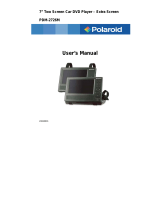Polaroid PDM-2726M User manual