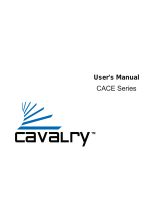 Cavalry CACE Series User manual