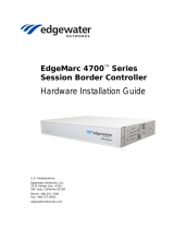 Edgewater Networks EdgeMarc 4700 Series Hardware Installation Manual