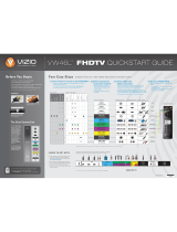 Vizio VW46LF - 46" LCD TV Quick start guide