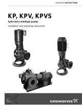 Grundfos KPVS Installation And Operating Instructions Manual