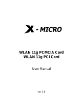 X-Micro XWL-11GPAR User manual