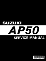 Suzuki 1997 AP50V User manual