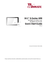 Winmate W10IB3S-PCH2AC-PoE S-Series Quick start guide