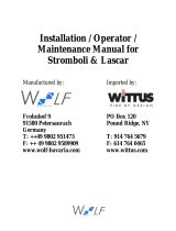 Wolf Stromboli Installation Operating & Maintenance Manual
