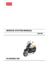 APRILIA SCARABEO 500 - 2008 Service Station Manual