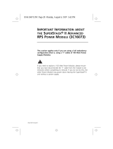 3com SuperStack 3C16073 Supplement Sheet