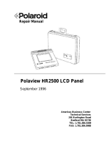 Polaroid Polaview HR2500 User manual