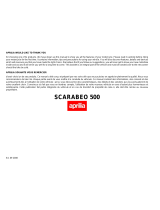APRILIA SCARABEO 500 - 2008 User manual