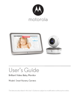 Motorola Smart Nursery Camera User manual