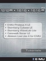 E-Mu 1616m Owner's manual