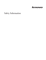 Lenovo THINKSERVER TD230 Safety Information Manual