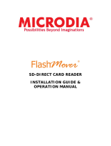 Microdia FlashMover Installation Manual & Operation Manual