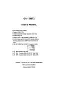 Gigabyte GA-586T2 User manual