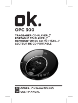 OK. OPC 300 User manual