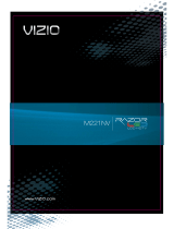 Vizio M221NV User manual