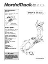 NordicTrack NTEVEL90910.0 User manual