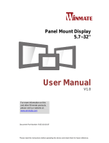 Winmate R19L300-PMM1 User manual
