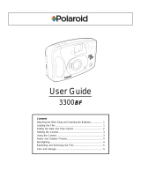 Polaroid 3300BF User manual
