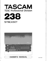 Tascam 238 Owner's manual