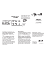 Knoll MR234 Installation guide