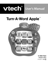 VTech Turn-A-Word Apple User manual