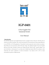 LevelOne IGP-0401 User manual