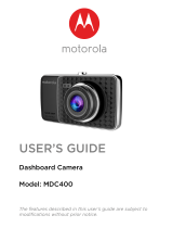Motorola MDC400 User manual