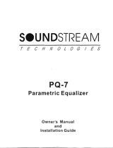 Soundstream PQ-7 Owner's Manual And Installation Manual