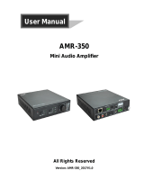 RTI AMR-350 User manual