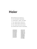 Haier AFL631CB User manual