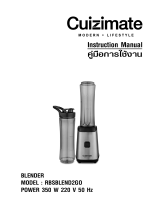 Cuizimate RBSBLEND2GO User manual