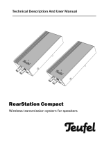 Teufel Cinebar Trios Owner's manual