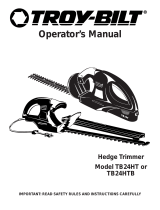 Troy-Bilt TB24HTB Owner's manual