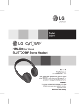 LG HBS-600.AGCNBK User manual