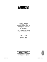 Zanussi ZRX7JB8 Owner's manual