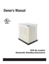 Generac 7 kW 0058370 User manual