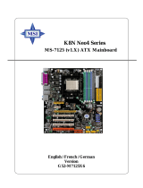 MSI MS-7125 Owner's manual